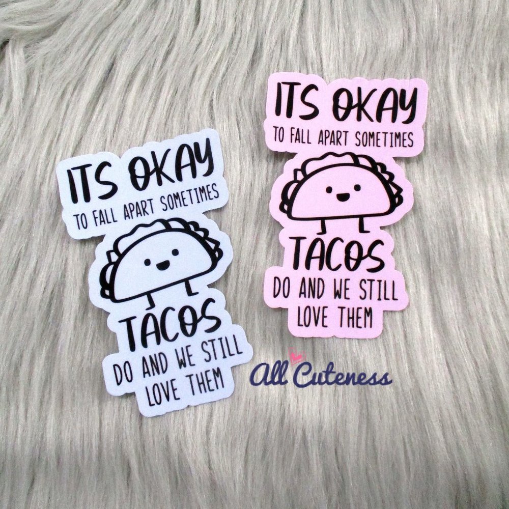 2 Positive Stickers, Stickers with Quotes For Laptops, Water Bottles, etc.